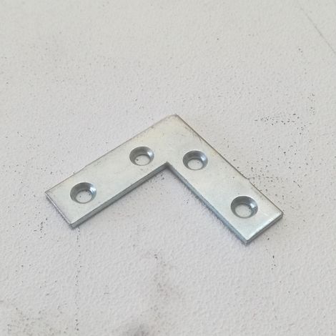 Lastrina angolo di rinforzo piano 100x100mm - 10pz (1/2)