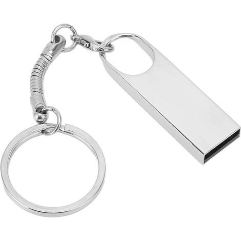 128GB Mini Waterproof Zinc Alloy USB Flash Drive for Car and Laptop (1/5)