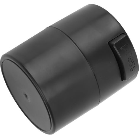 Boîte de Rangement Hermétique pour Extensions de Cils, Récipient Noir Grande Capacité Anti-Poussière (1/5)
