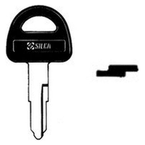Chiave Auto Suzuki SZ5P Silca Acciaio Nichelato 5 Pezzi