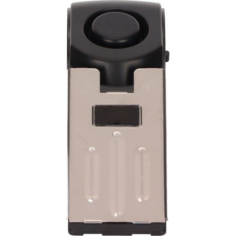 Butée de porte avec alarme et 3 niveaux de sensibilité réglables, équipée d'une alarme de sécurité de 120 dB, idéale pour les voyages, les hôtels, les maisons et les appartements. (1/5)