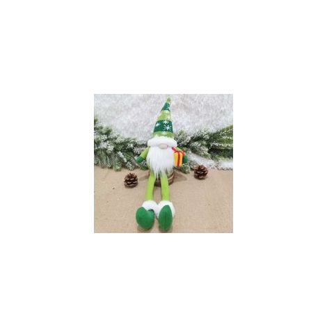 Poupée gnome suédois Père Noël en peluche fait main, cadeau de Noël –