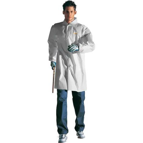 SIR SAFETY SYSTEM CHEMFOR Blouse de protection chimique antistatique blanc Taille M