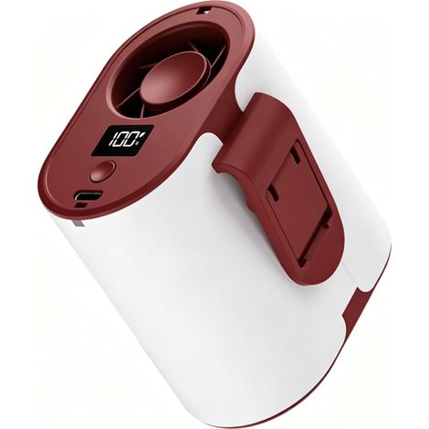 Ventilateur sport clip – 100 vitesses – Batterie longue durée – ABS léger – Pour running, camping, travail (1/4)