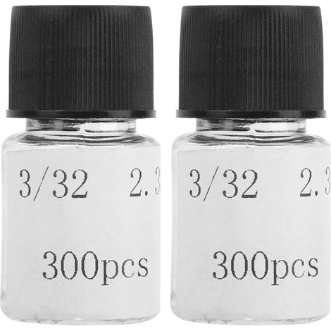 2 bouteilles de roulement de vélo en acier, fournitures industrielles, accessoires 3/32 pouces (1/5)