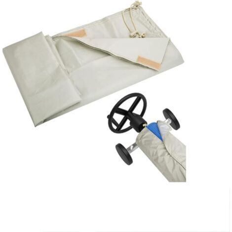 Housse de Protection Rouleau de Piscine Pare-Soleil, Housse Étanche en Tissu Oxford PVC 610x96cm pour Couverture Solaire (1/5)