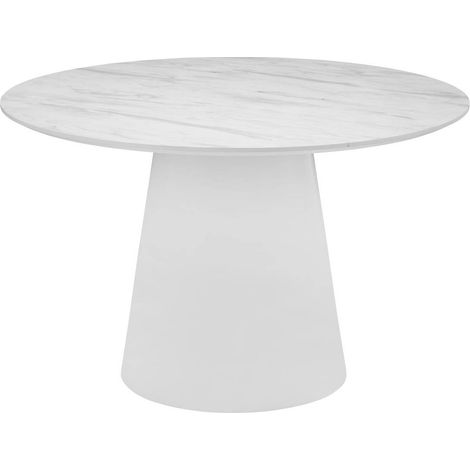 Tavolo da pranzo taquari 4 posti bianco c120cm - Atmosphera créateur d'intérieur