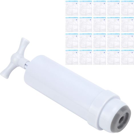 Lot de 20 sacs de séchage sous vide pour filament PLA (pièces d'imprimante 3D) + 1 pompe d'extraction d'air