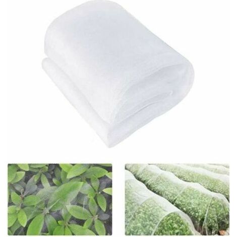 Filet anti-insectes pour jardin, filet anti-insectes pour potager, filet anti-insectes pour jardin, filet anti-insectes 60 mailles, 6x2,5 m (1/4)