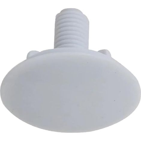 BESPORTBLE Cache Trou de Couvercle de Lavabo en Pp et Caoutchouc Blanc, Couvercle D'évier Cuisine Étanchéité, Prévient les Fuites D'eau, Cuisine (1/5)