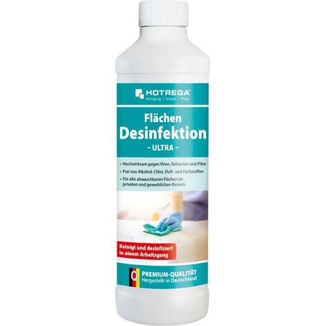 Désinfectant surfaces 500 ml, produit désinfection surfaces, avec Spritzeinsatz (1/5)