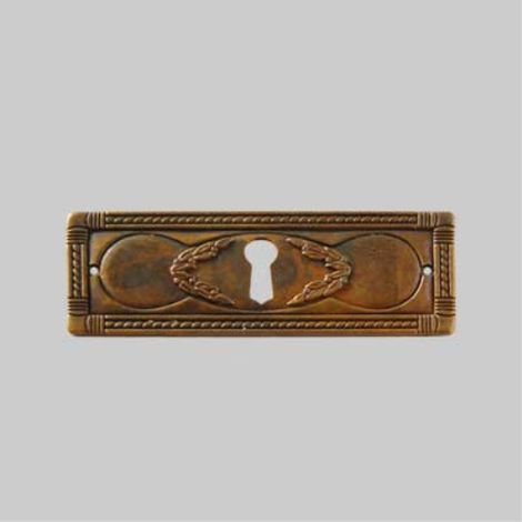 Bocchetta per mobili '5038/a3' orizzontale 96x34 mm - patinato antico GIUSTI (1/2)