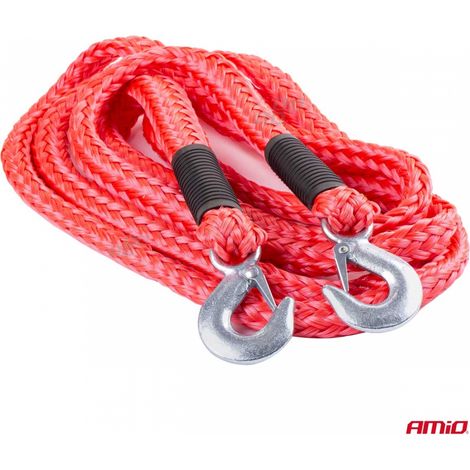 Câble de remorquage 3000 kg 4 m 3T AMIO-02656 (1/5)