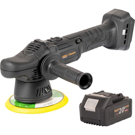 Pulidora a batería Procraft PM20bb 20 V 150 mm + 1 batería 4,0 Ah - sin cargador
