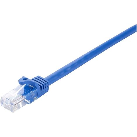 CABLE RJ45 CAT6 UTP BLEU 1M   100 PERCENT CUIVRE
