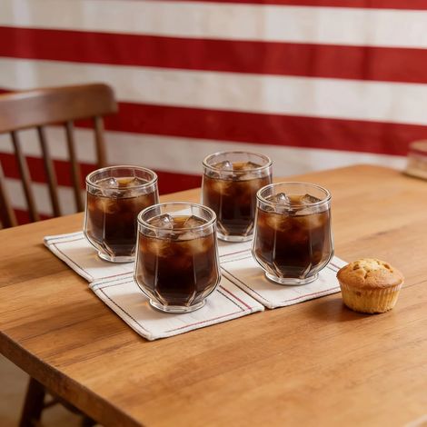 (85 ml - 4 bouteilles) Petits verres, verres à dégustation de whisky transparents, tasses à expresso, mini-tasses multi-usages (1/5)