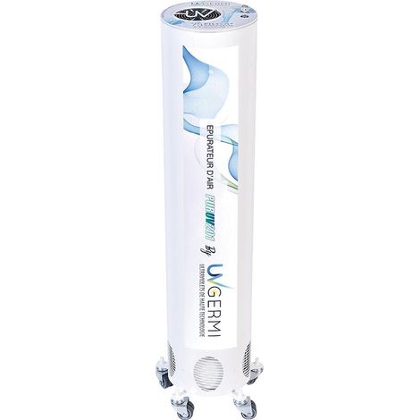Epurateur d'air photocatalytique UVC mobile pour milieux sensibles - AXELAIR - PURUV201