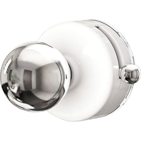 Set of 2 suction cup handles for glass doors and windows, cabinets and furniture, drill-free installation, removable (small white model) (1/5)