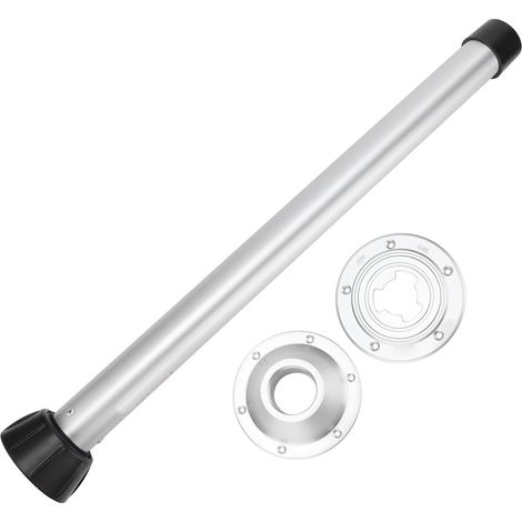 Pied de table pivotant amovible 27,6 pouces, support réglable en hauteur pour camping-car, bateau, yacht (1/5)