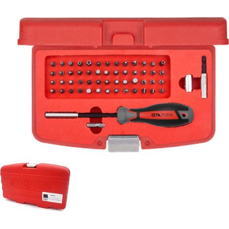 Coffret 56 embouts de vissage CB/ST56 Cetaform (1/5)