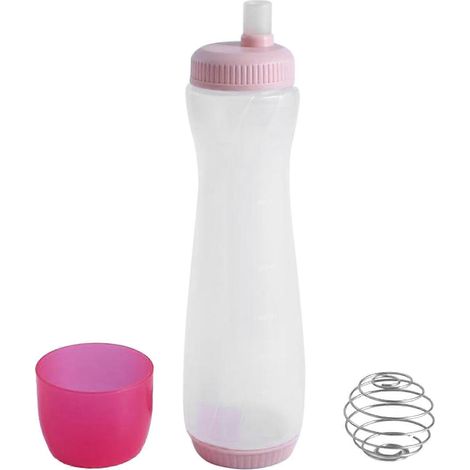 Distributeur à crêpes avec échelle, outil de brassage manuel pour cuisine, bouteille pressable en silicone alimentaire pour pâtisserie et cuisson