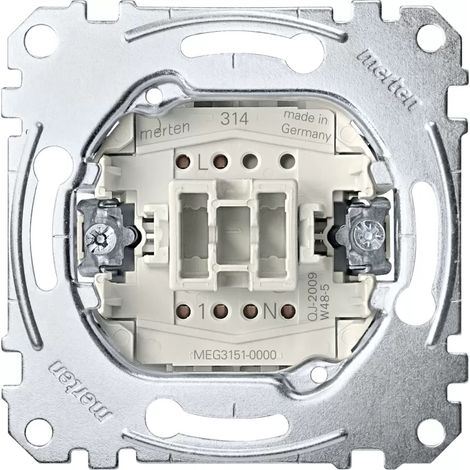 Merten Taster-Einsatz 1Ö 1-pol.10A MEG3151-0000 (1/2)
