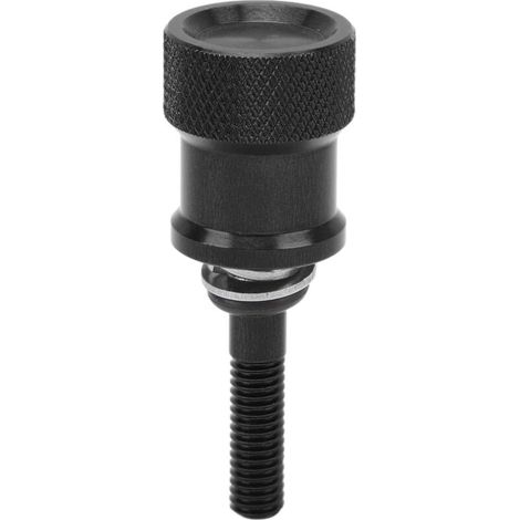 Boulon de siège arrière de moto sécurisé en alliage d'aluminium, vis à dégagement rapide haute résistance pour R Nine T noir. (1/5)