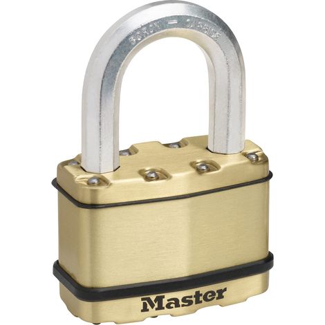 Master Lock Lucchetto in Acciaio Laminato 64mm
