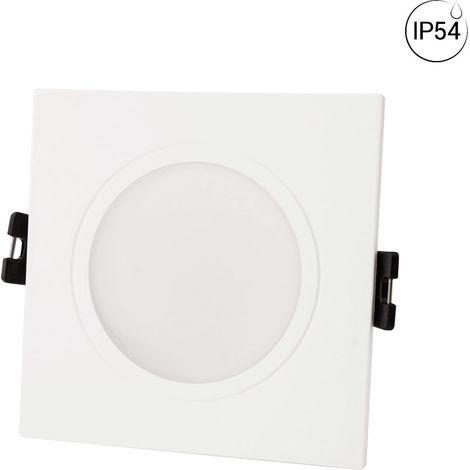 Aro Downlight Cuadrado Para Bombilla GU10/MR16 - Difusor (1/5)