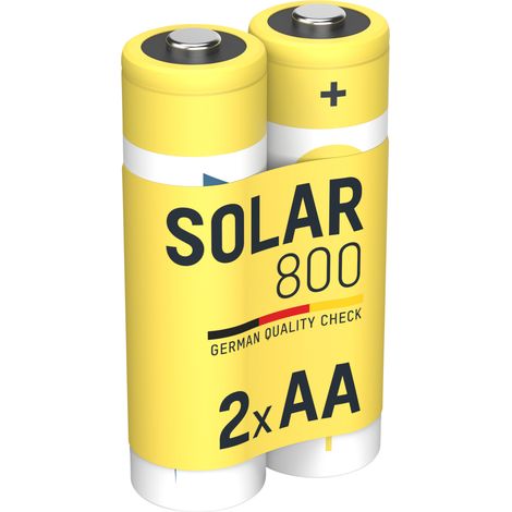 Ansmann HR06 Solar maxE Mignon (AA)-Akku NiMH 800 mAh 1.2 V 2 St. (1/5)