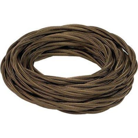 CAVO ELETTRICO MULTIPOLARE COUNTRY FME - RAME/PVC/SETA MARRONE N°XMMQ 3X0,75 CF=MT 50 - 1 confezione