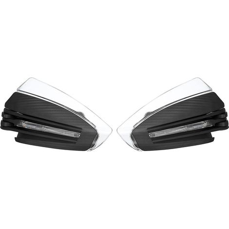 Universeller Motorrad-Handschutz, wasserdicht, sturz- und winddicht, mit LED-Blinkern