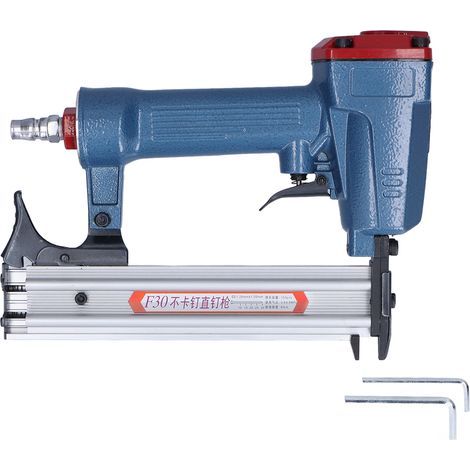 Pistolet à Air comprimé Cloueur Agricole Pneumatique pour la Décoration du Travail du Bois, Robuste et Durable, capacité de 100 Pièces (1/5)
