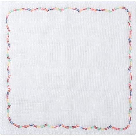 Chiffon Nettoyage Anti-Huile - Chiffon Cuisine 8 Couches en Coton et Microfibre - Pour Vaisselle et Surfaces Grasses - Lot de 1 2 5 ou 10 Pièces (1/5)