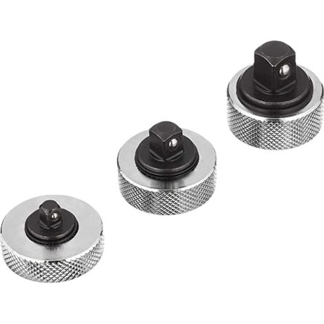 Mini clé à cliquet 2 en 1, douille en acier au carbone, adaptateur réversible, convertisseur de poignée à cliquet, outils à main, cliquets d'entraînement 1/4", 3/8" et 1/2". (1/5)
