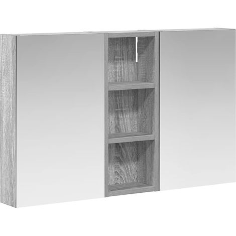 Maison Exclusive - Badezimmerschrank-Set 3 pcs 80 x 10,5 x 50 cm
