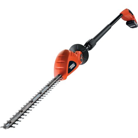 BLACK+DECKER GTC1843L20 Akku Stabheckenschere Heckenschere 43cm 18V mit Akku 2Ah