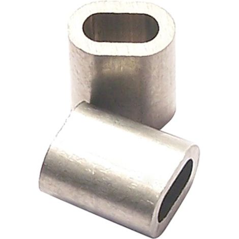 Alu-Pressklemmen Z1,5 f.Drahtseil-Ø 1,5mm (1/2)