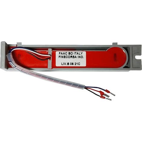 Faac – Interrupteur de fin de course inductif 4098515 – Équipement moteur pour motorisation de portail – Couleur gris – Pièce de rechange (1/4)