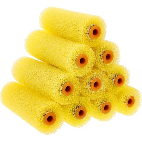 10pièces Lot De Peinture Angle Pour Peinture Murale Housse Manchon Éponge Fournitures Maison Outil (1/2)