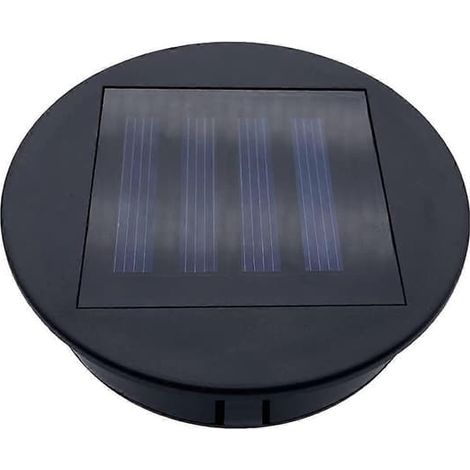 KLVGTIFS PU - Lot de 2 couvercles de rechange étanches pour lanternes solaires rondes. Accessoires de rechange pour lanternes solaires rondes. (1/5)