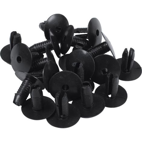 Adatto per 40 rivetti ad espansione in plastica - clip decorative per paraurti, minigonne laterali, battitacco e coperture. (1/3)