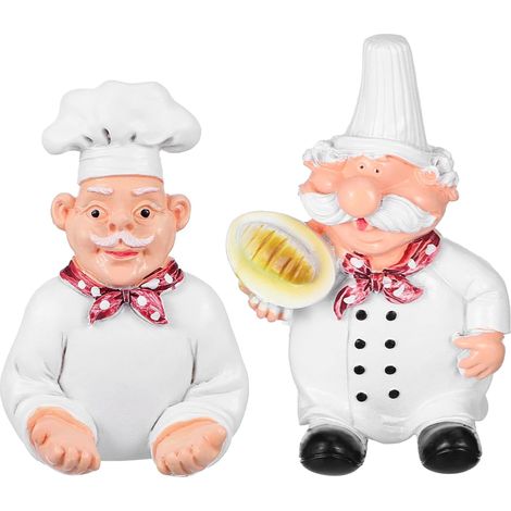 1paire Crochets Muraux Forme De Chef Sans Perçage Crochets Adhésifs Pour Cuisine Décoration Pratique Et Originale Couleurs