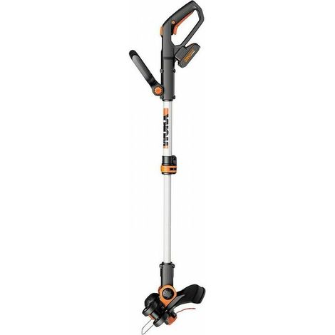Worx – Débroussailleuse sans fil 20V – Coupe de 30 cm – Moteur Brushless – Chargeur rapide non inclus – Pour terrains accidentés (1/4)