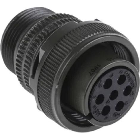 Connettore circolare 7 poli maschio diritto 16s mil-dtl ms3106a-16s-1s