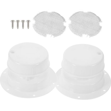 Bouchon D'aération pour Toilettes de Camping-PP Blanc avec Filet (1/5)