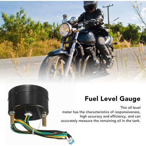 Tableaux de bord modifiés pour voitures et motos : jauge à carburant à affichage LED sous boîtier métallique, jauge à carburant à affichage bleu 12 V (pas d’échantillon disponible, en cours de dévelop (1/5)