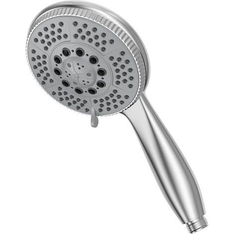 Cabezal de ducha de mano de 5 boquillas - Ajustable - Alta presión de agua (1/4)
