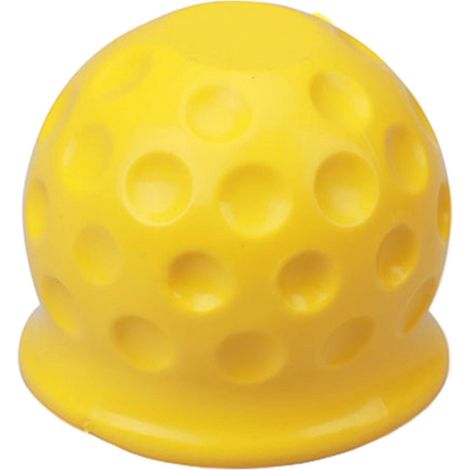 Cache-boule d'attelage universel 50 mm pour remorque-Yellow