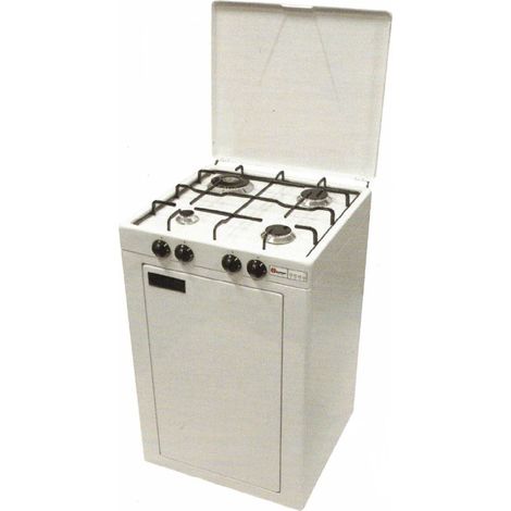 Fornello Cucina a Gas Gpl / Metano 4 fuochi Doppia Corona con Mobile 541GP/C Metano (1/3)